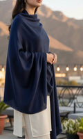 Blue 72-Grade Pashmina Shawl