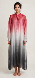 Double Shade Pure Sheesha Silk 2PC