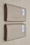 Beige Plain Pashmina 2PC Suit