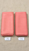 Pink Plain Pashmina 2PC Suit