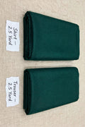 Bottle Green Plain Pashmina 2PC Suit