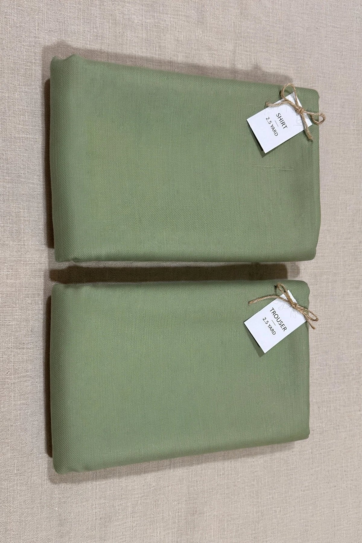 Pistachio Plain Pashmina 2PC Suit