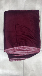 Deep Mehroon Premium Plain Velvet 2PC Suit
