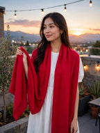 Hot Pink 72-Grade Pashmina Shawl