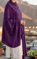 Brinjal Purple 72-Grade Pashmina Shawl
