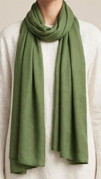 Parrot Green 72-Grade Pashmina Shawl