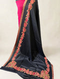 Black Base Big Kani Pashmina Shawl