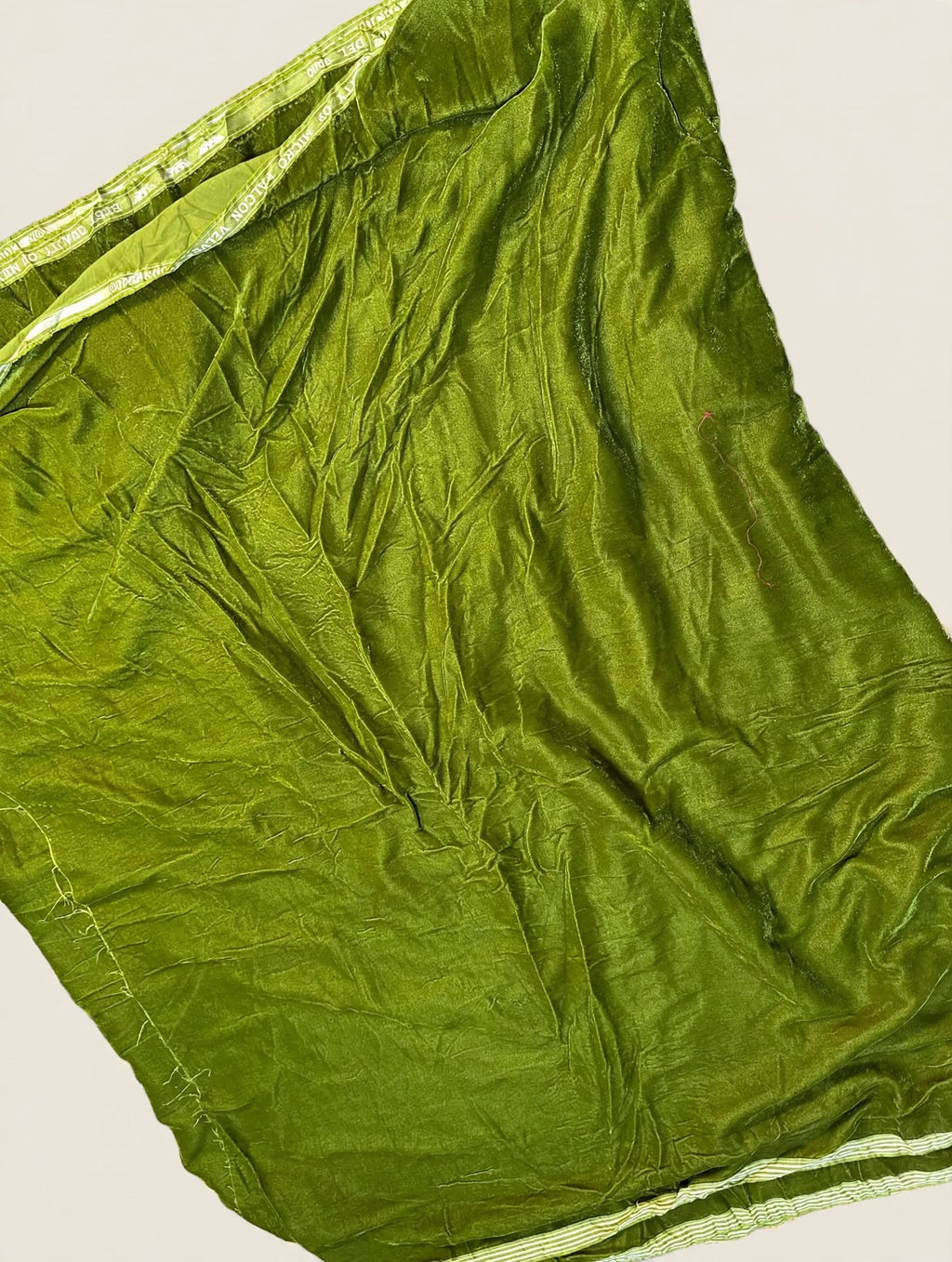 Parrot Green Premium Plain Velvet 2PC Suit
