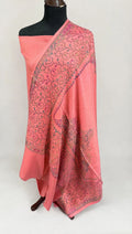 Pink Kashmiri Kacha Tanka 3PC Suit